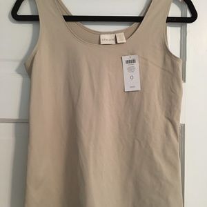 NWT Chico’s tank in sand